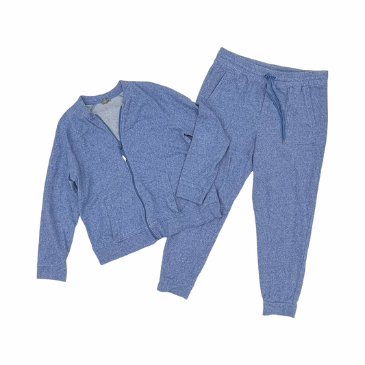 Lounge Set Pants By Talbots In Blue, Size:L