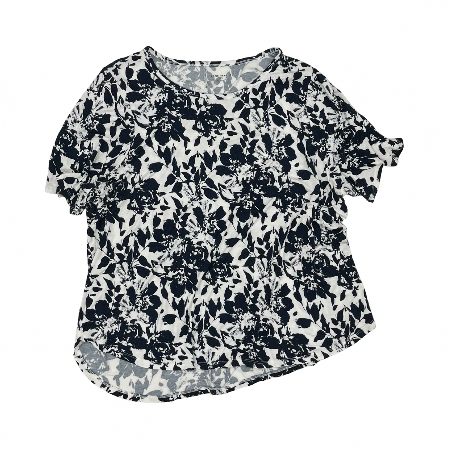 Top Ss By Lane Bryant In Blue & White, Size:3X