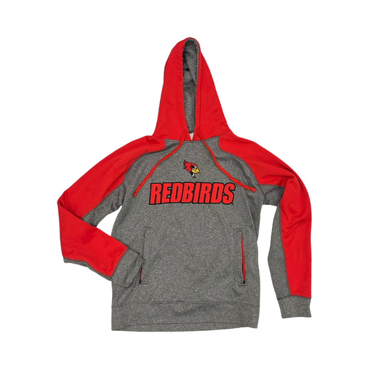 Athletic Sweatshirt Hoodie By Clothes Mentor In Red, Size:M