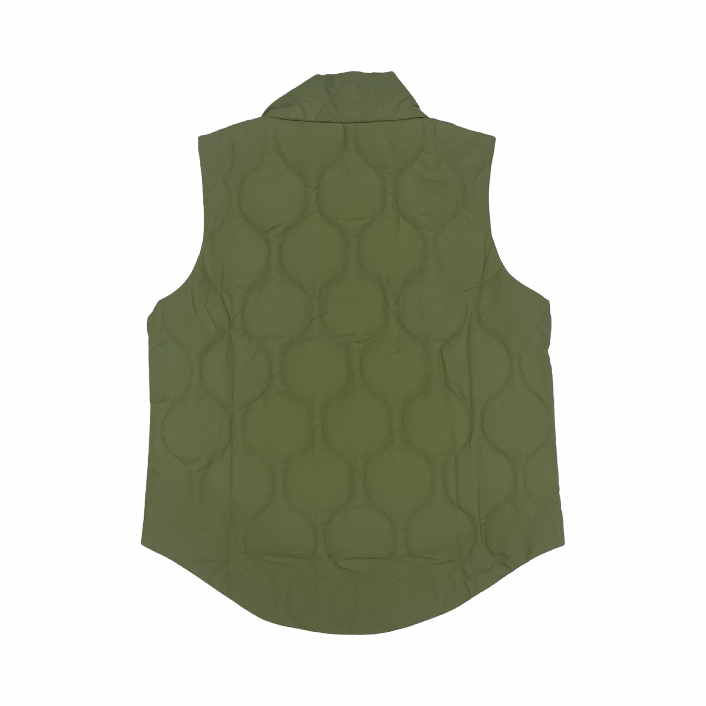 Vest Puffer & Quilted By Cme In Green, Size:S
