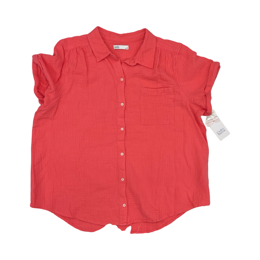 Top Ss By Croft And Barrow In Orange, Size:Xl