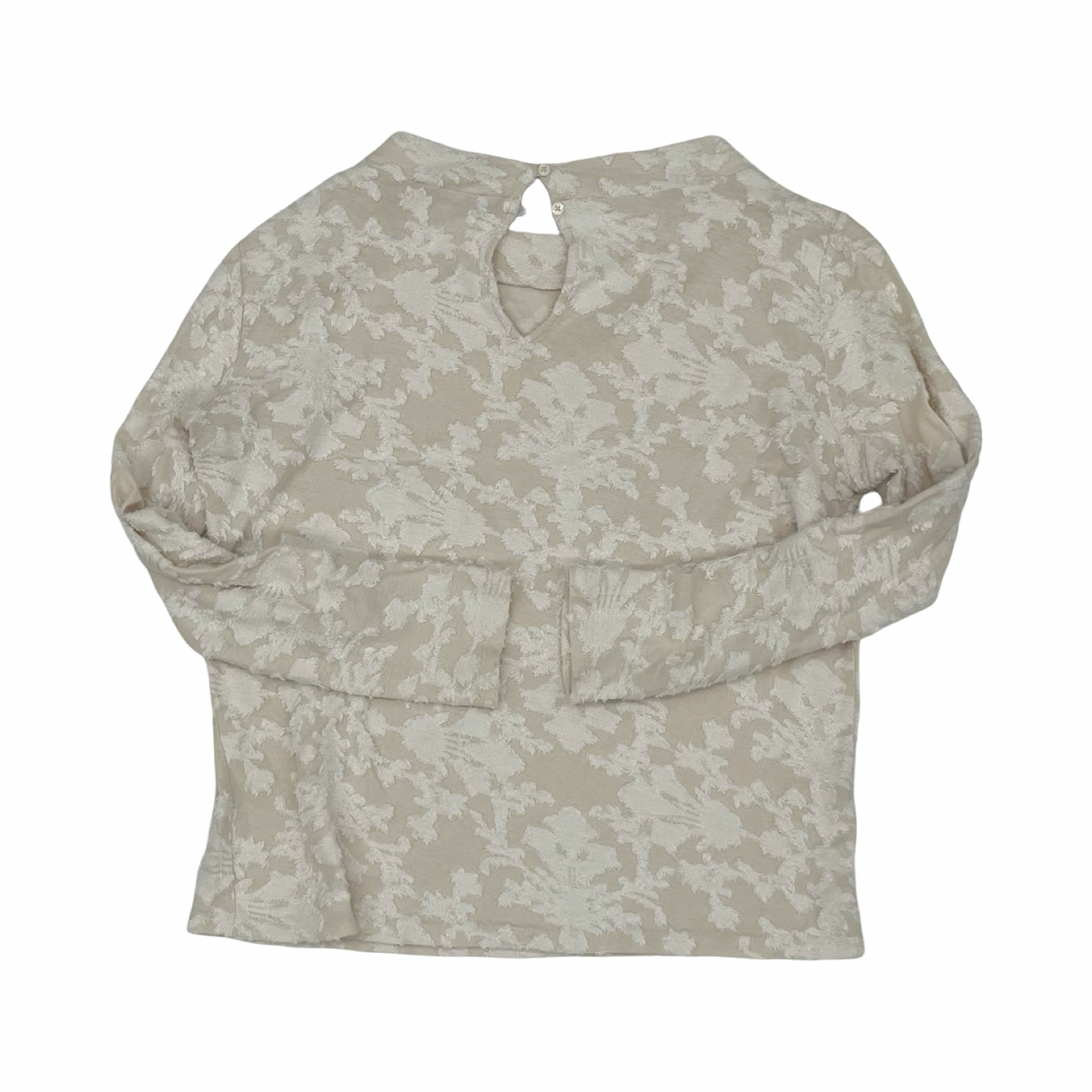 Top Ls By Loft In Cream, Size:M