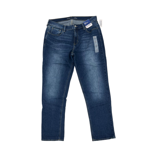 Jeans Boyfriend By Old Navy In Blue Denim, Size:12