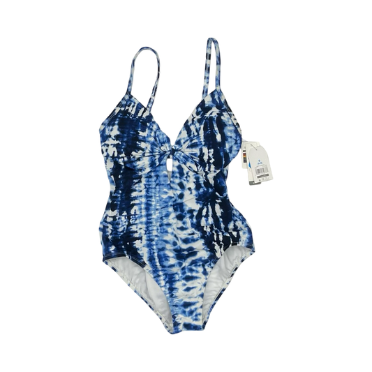 Swimsuit By Time And Tru In Blue & White, Size:S
