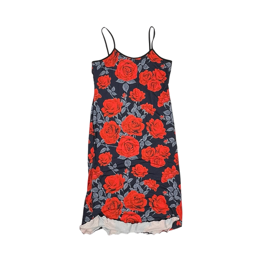 Dress Party Midi By Cmf In Floral Print, Size:L