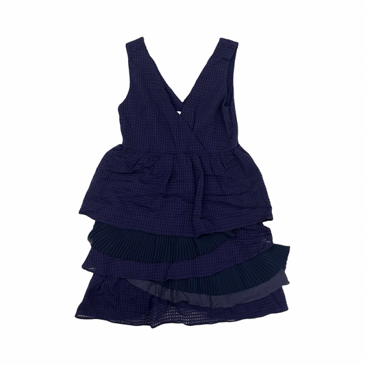 Dress Party Short By Clothes Mentor In Navy, Size:L