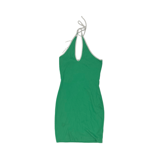 Dress Casual Short By Wild Fable In Green & White, Size:S
