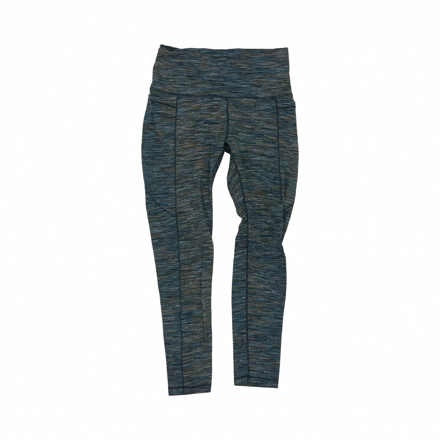 Athletic Leggings By Calia In Blue & Green, Size:M