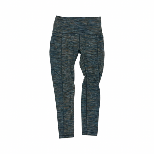 Athletic Leggings By Calia In Blue & Green, Size:M