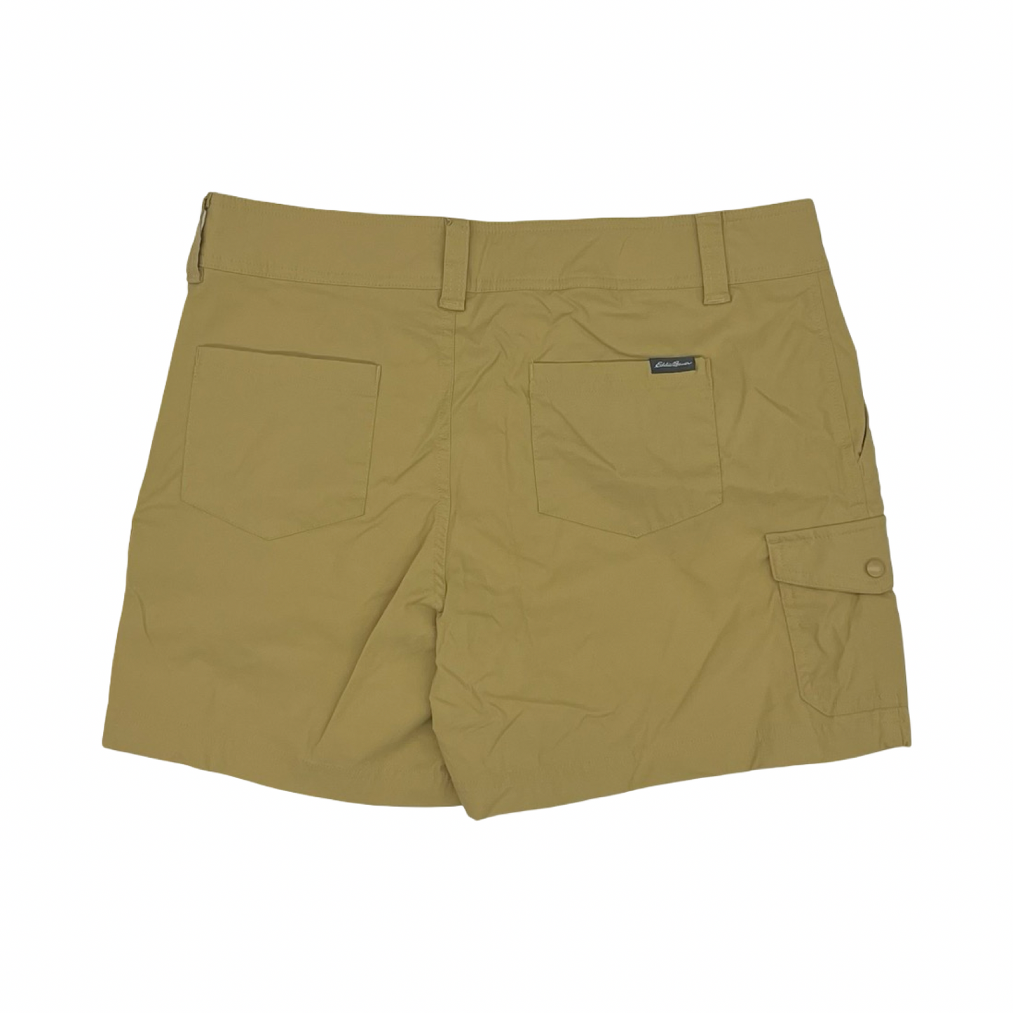 Athletic Shorts By Eddie Bauer In Tan, Size:12