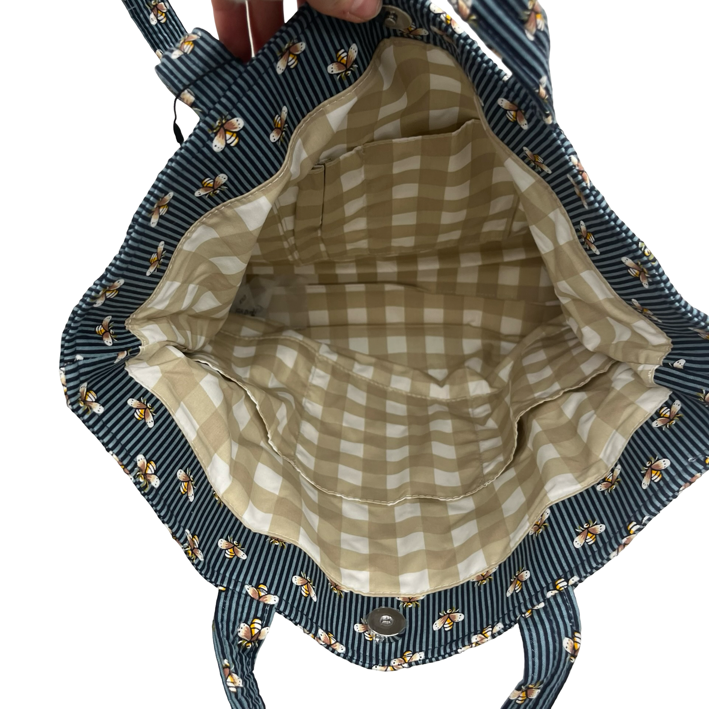 Handbag By Vera Bradley In Blue, Size:Medium