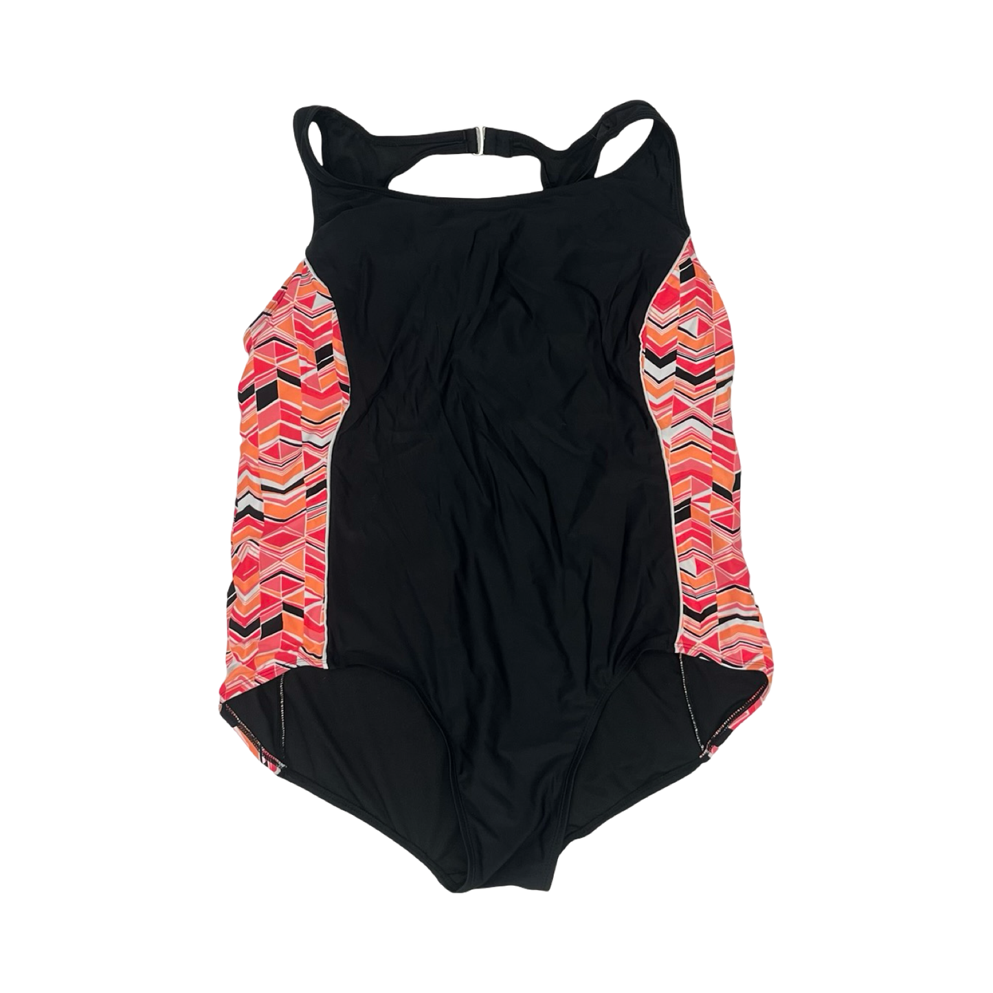 Swimsuit By Catalina In Black, Size:3X