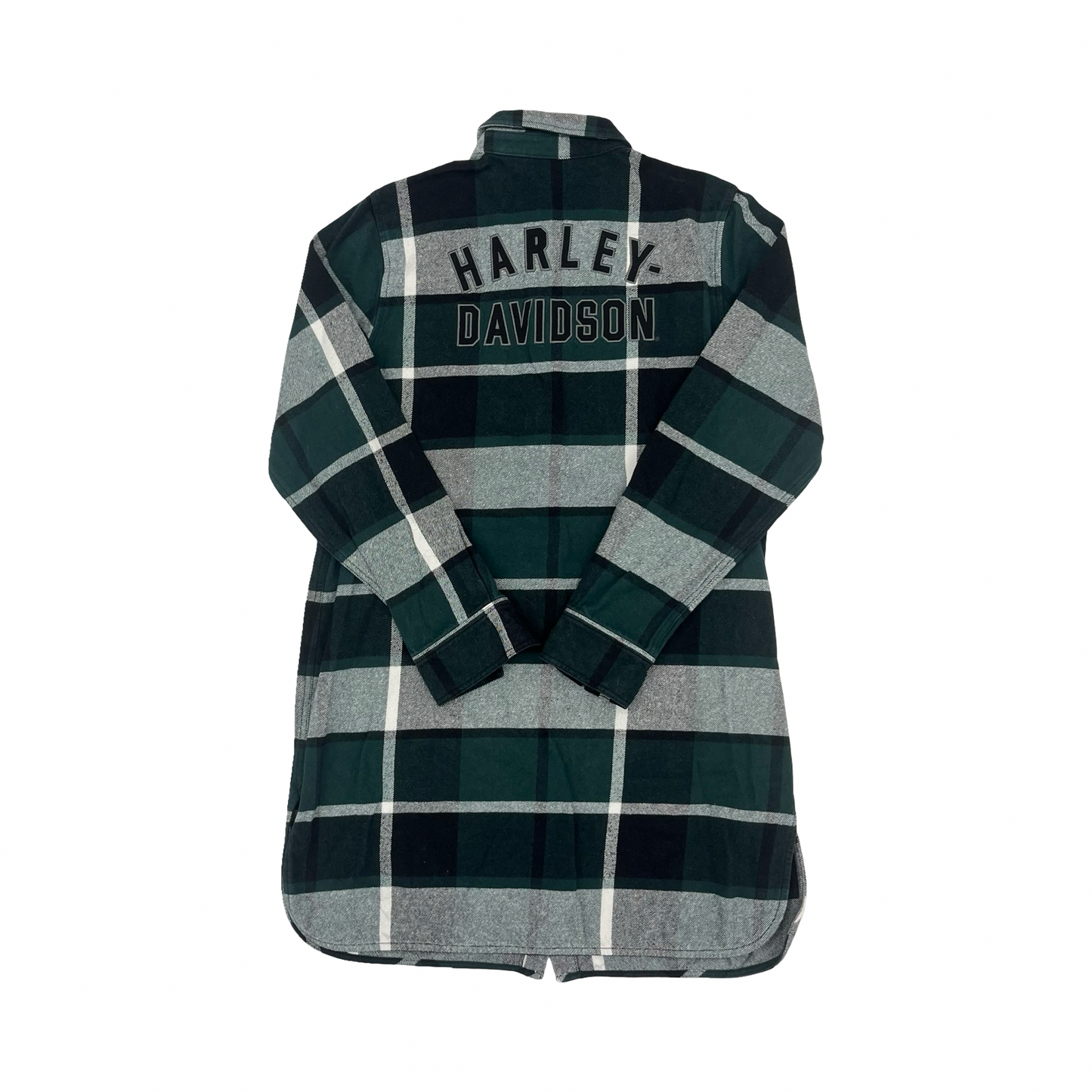 Jacket Shirt By Harley Davidson In Green, Size:M