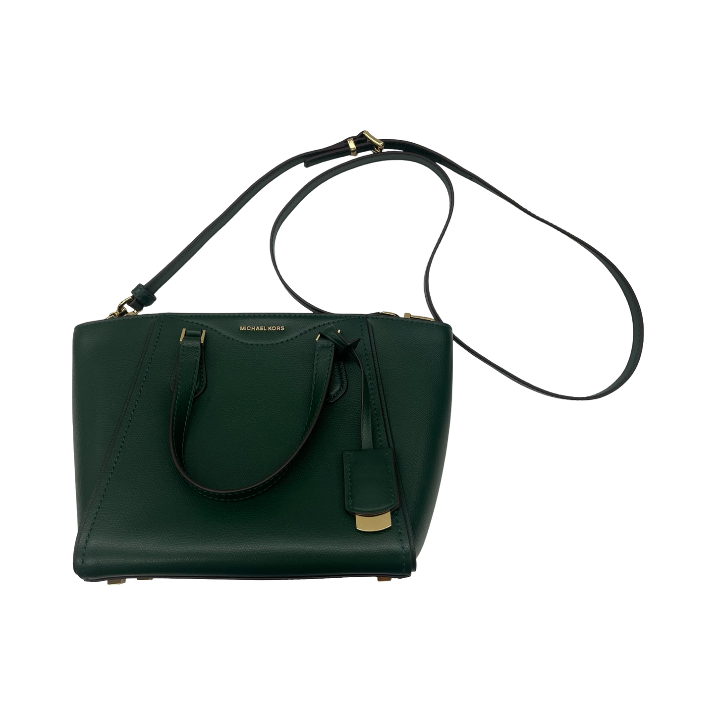 Crossbody Designer By Michael Kors In Green, Size:Medium