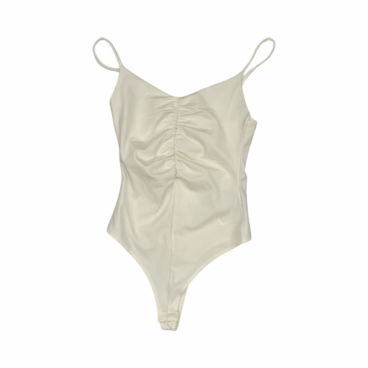 Bodysuit By H&M In Cream, Size:S