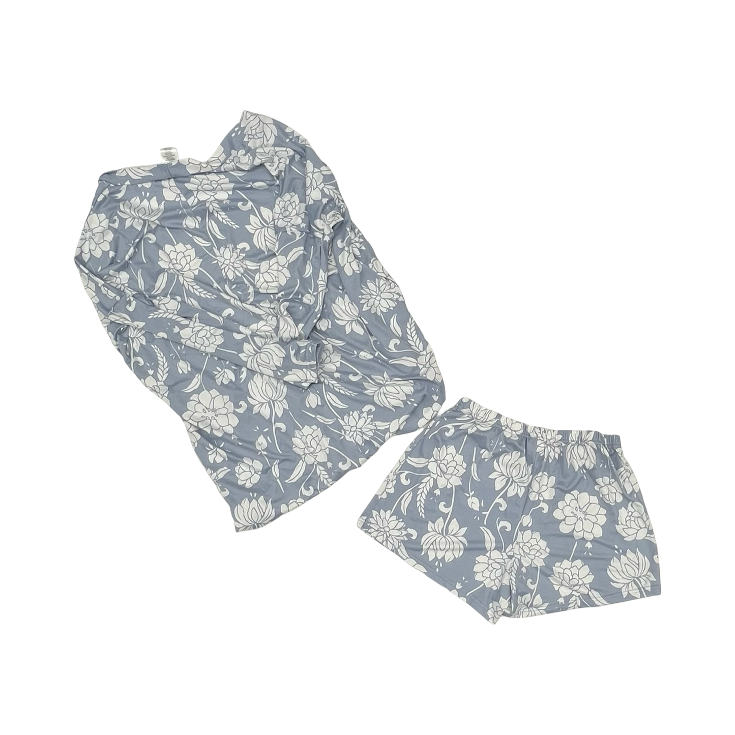 Pajamas 2Pc By Serra In Blue & White, Size:M