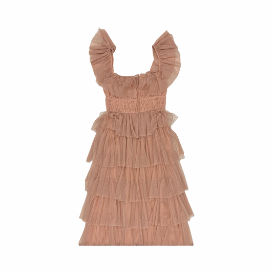 Dress Party Long By Petal & Pup In Pink, Size:L