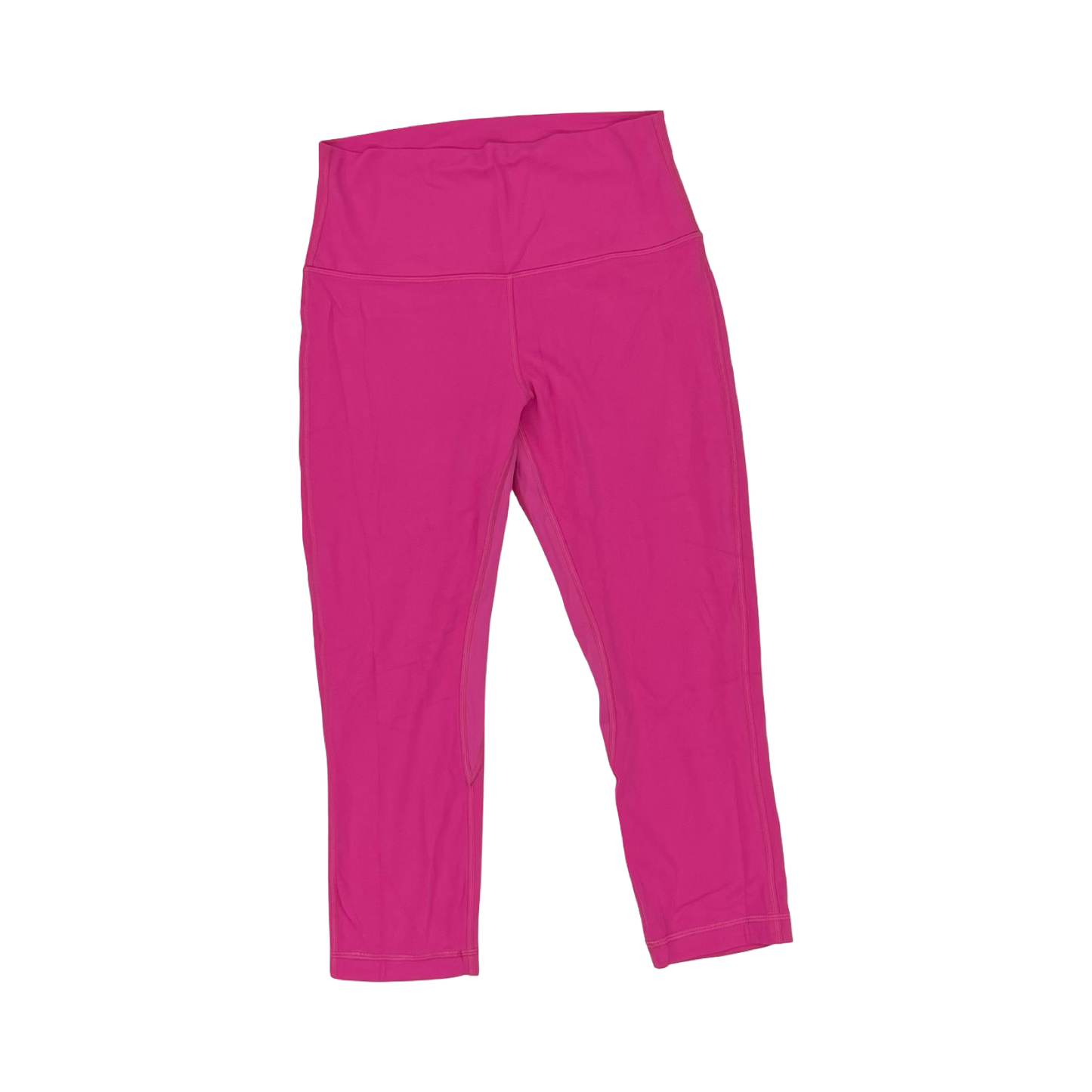 Athletic Leggings Capris By Lululemon In Pink, Size:M