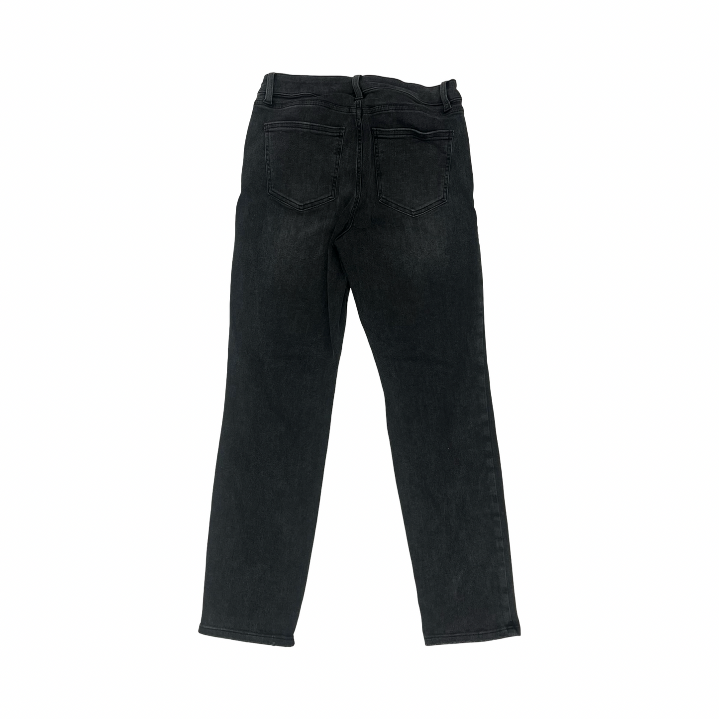 Jeans Straight By Cosmic Blue Love In Black Denim, Size:8