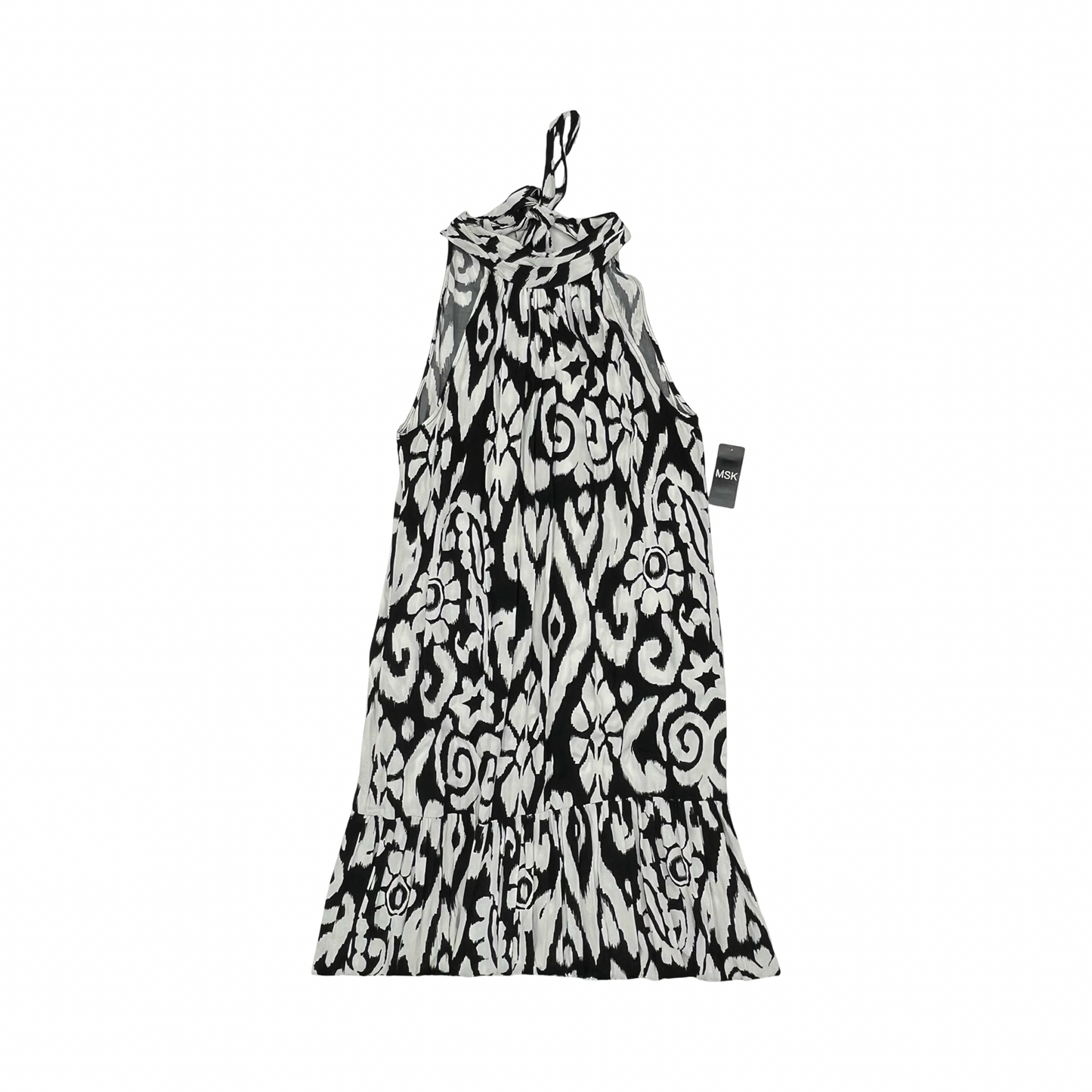 Dress Party Long By Msk In Black & White, Size:Xl