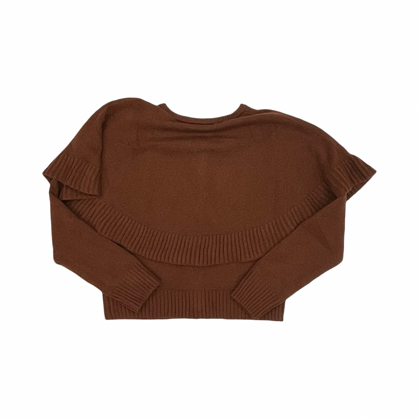 Sweater Cardigan By Cmf In Brown, Size:L