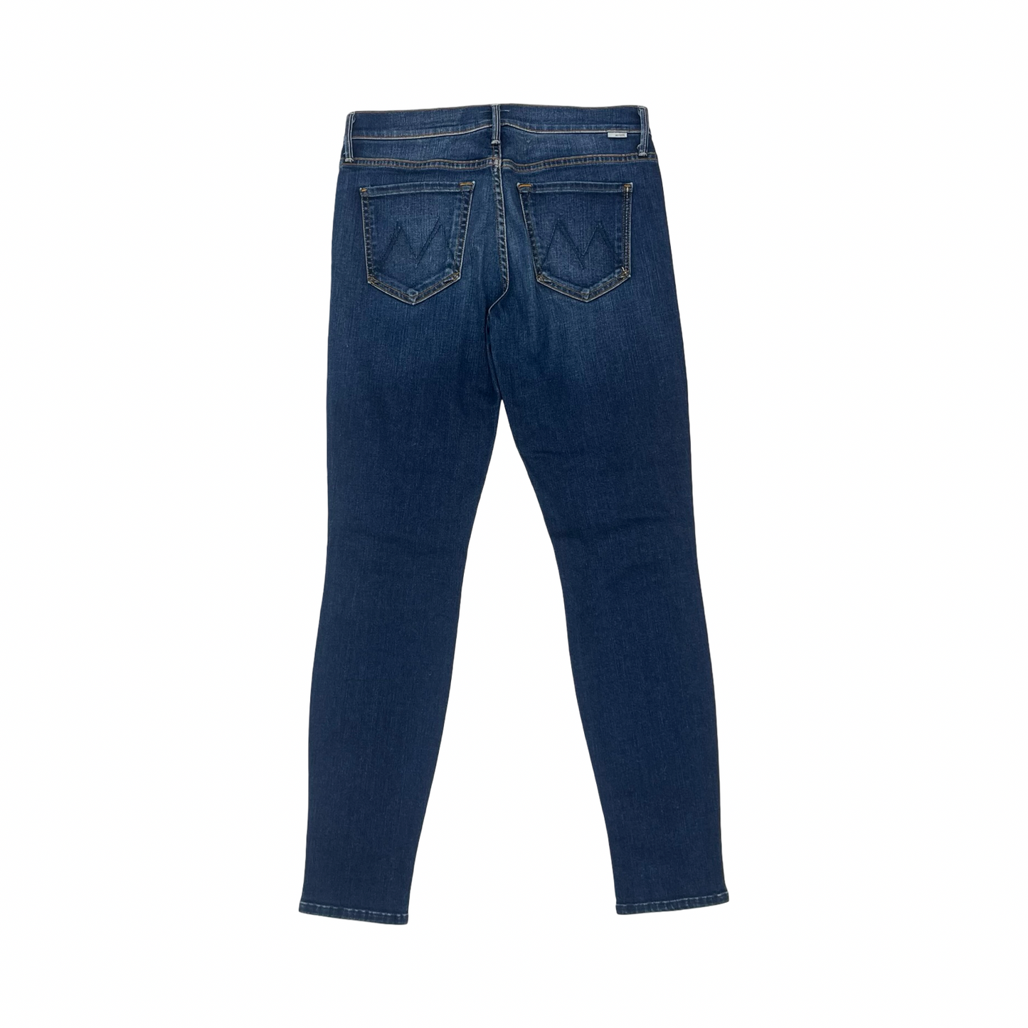Jeans Skinny By Mother In Blue Denim, Size:6
