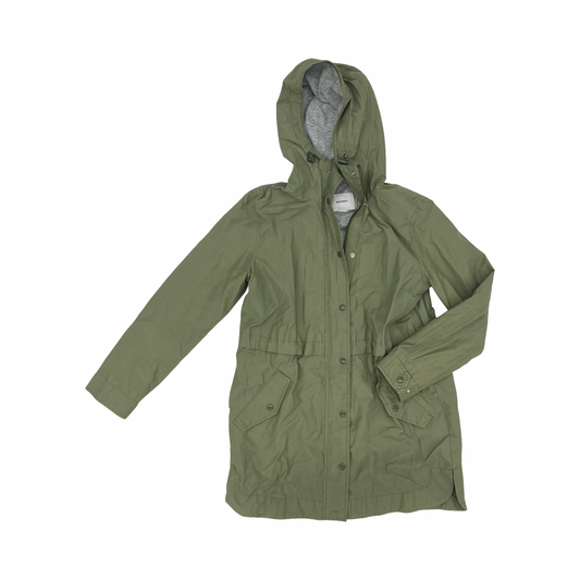 Coat Raincoat By Old Navy In Green, Size:Xs