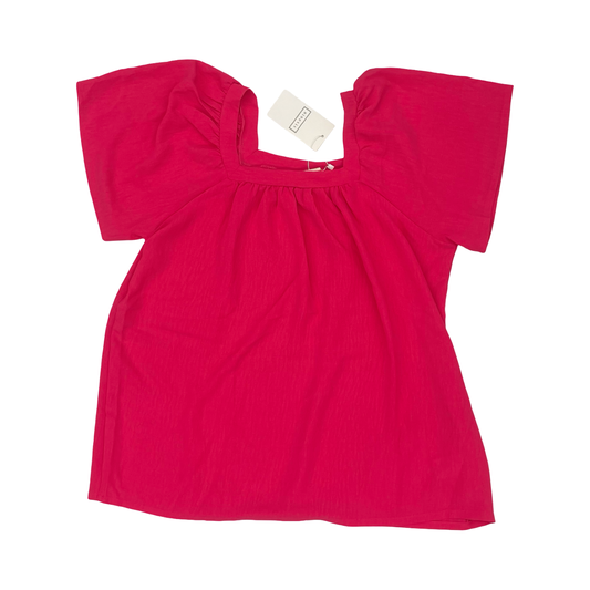 Blouse Ss By Ninexis In Pink, Size:Xl