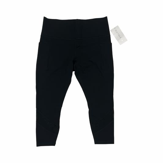 Athletic Leggings By Athleta In Black, Size:Xl