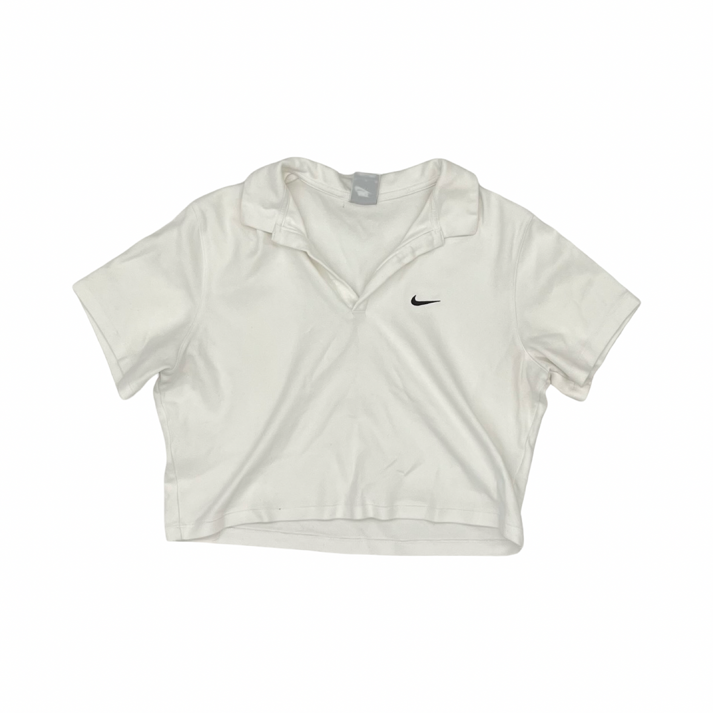 Athletic Top Ss By Nike Apparel In White, Size:Xl