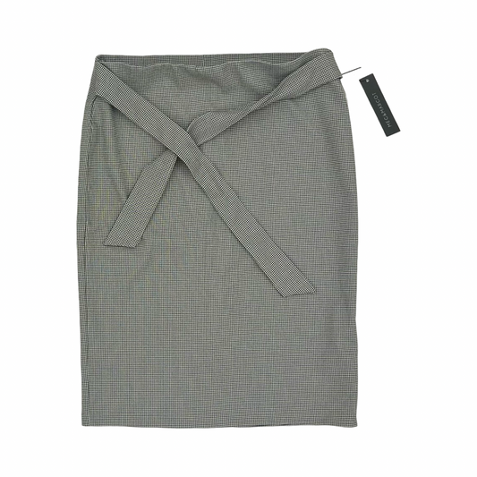 Skirt Mini & Short By Cme In Black & Cream, Size:M