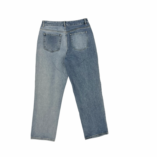 Jeans Straight By Clothes Mentor In Blue Denim, Size:8