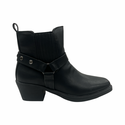 Boots Ankle Flats By Sonoma In Black, Size:8