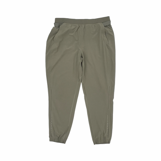 Athletic Pants By Lululemon In Green, Size:12