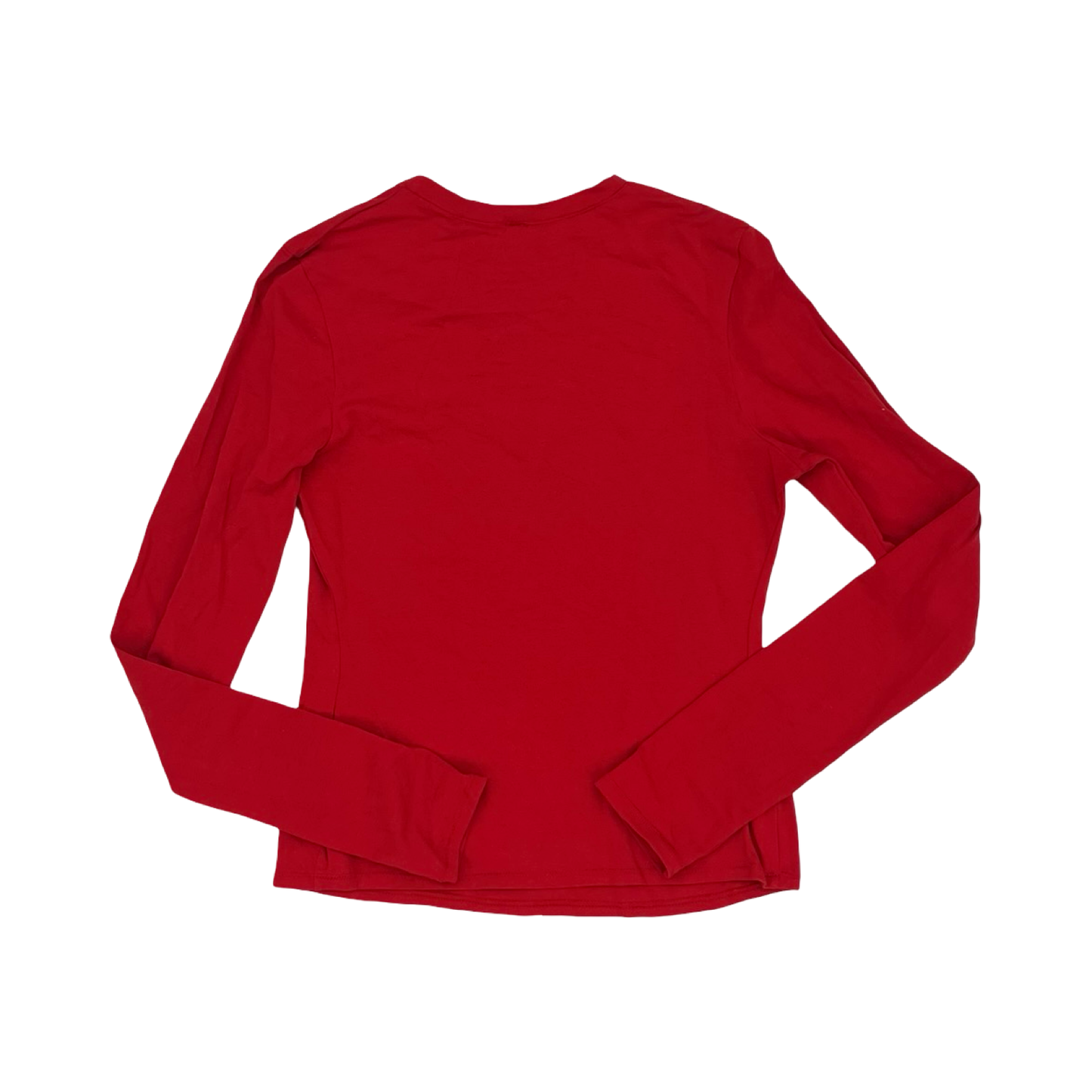 Top Ls Basic By Skims In Red, Size:L