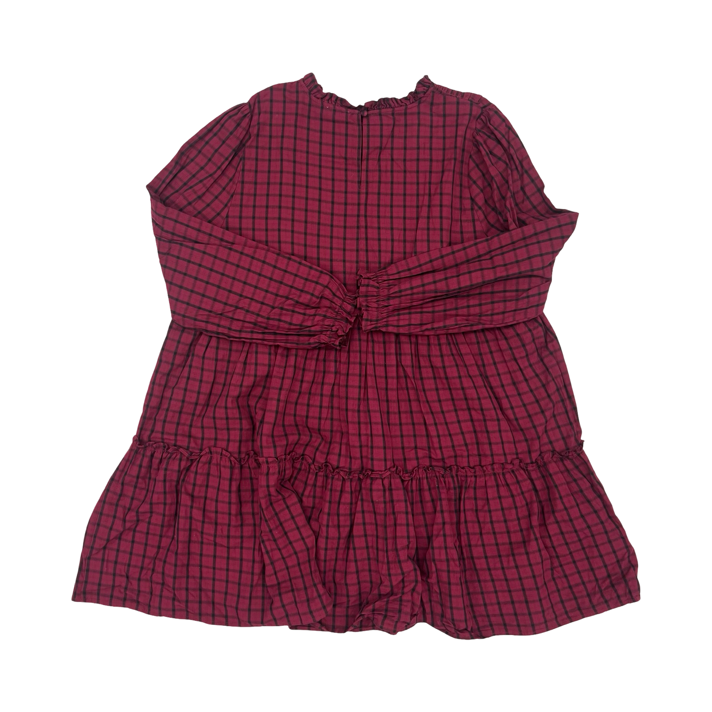 Dress Casual Short By Oddi In Maroon, Size:3