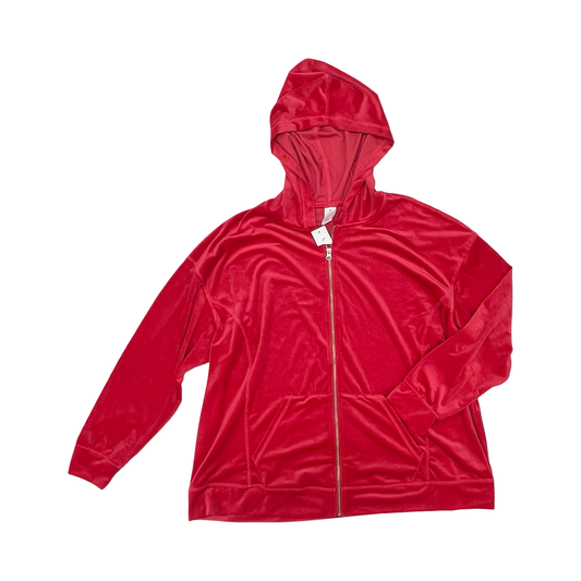 Jacket Other By Livi Active In Pink, Size:3X