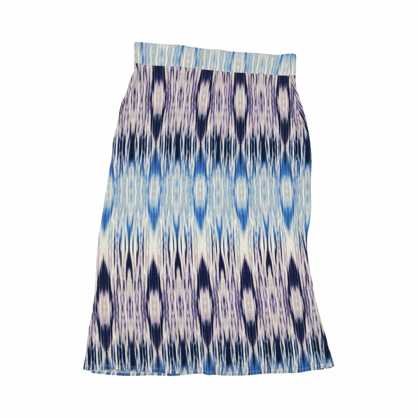 Skirt Maxi By Ana In Blue & Purple, Size:1X