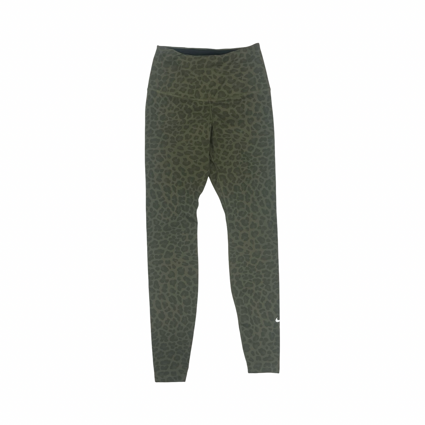 Athletic Leggings By Nike In Green, Size:Xs