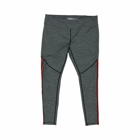Athletic Leggings By Mta Sport In Grey, Size:Xl