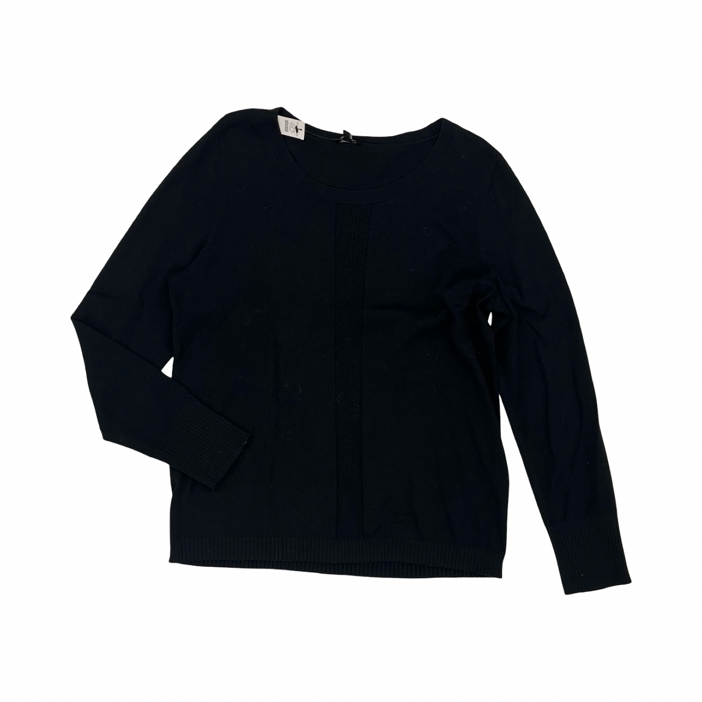 Sweater By Talbots In Black, Size:L