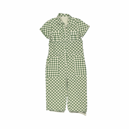 Jumpsuit By Roolee In Green & White, Size:S