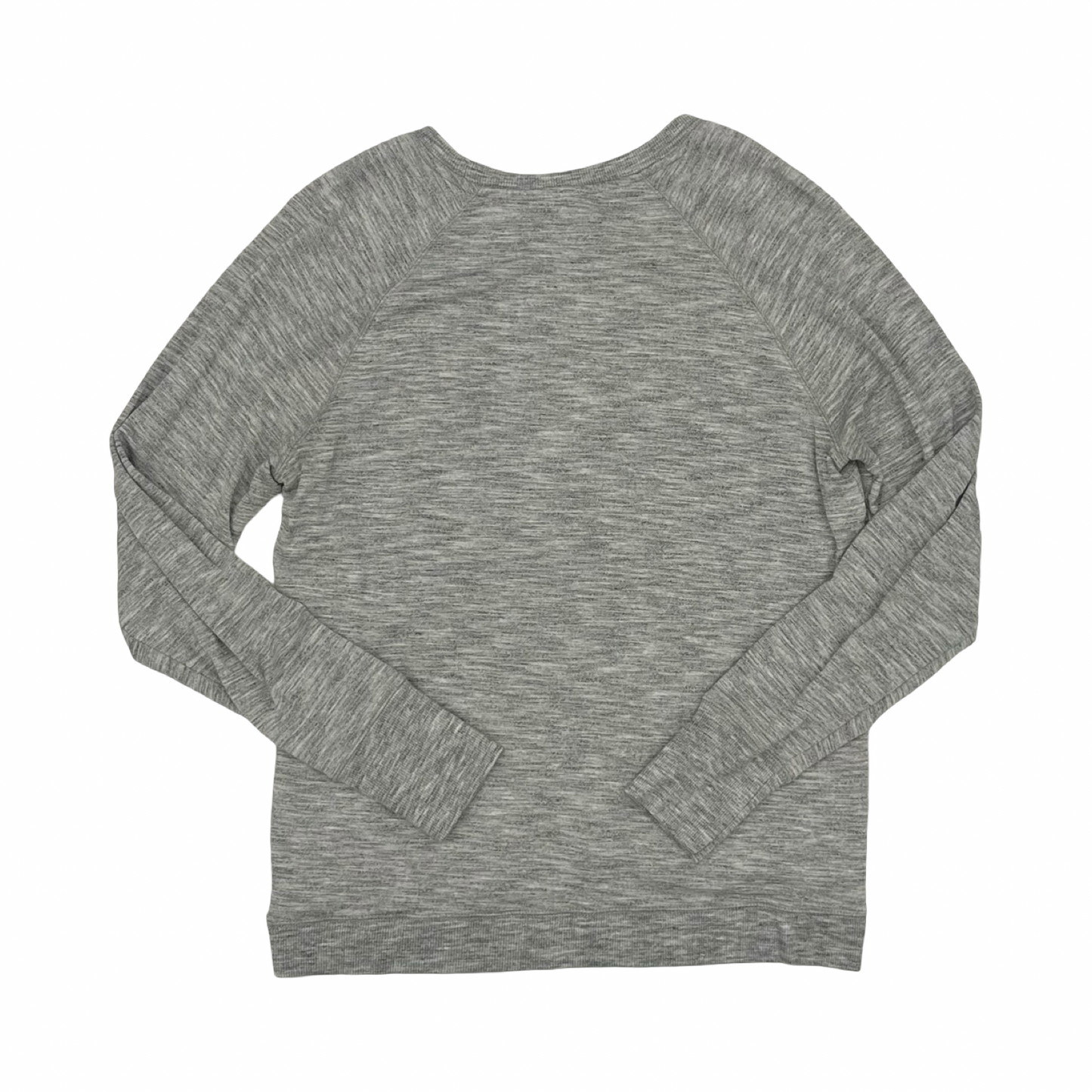 Athletic Top Ls Crewneck By Athleta In Grey, Size:M