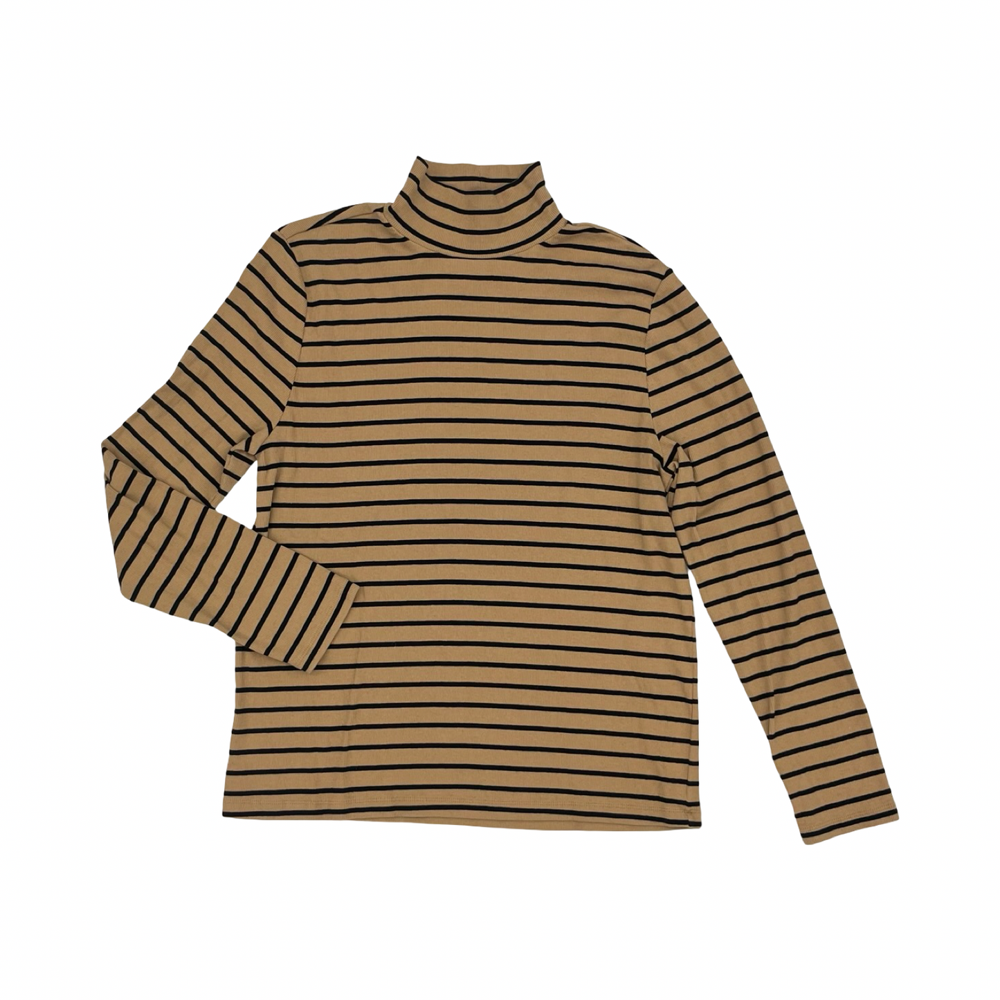 Top Ls By Loft In Black & Brown, Size:Xxl