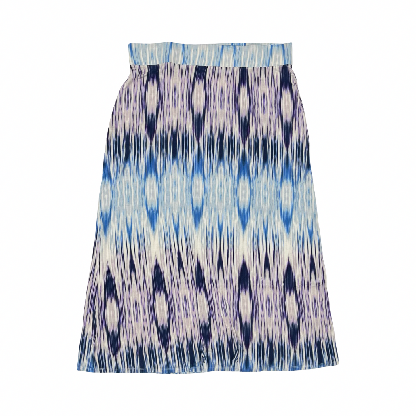 Skirt Maxi By Ana In Blue & Purple, Size:1X