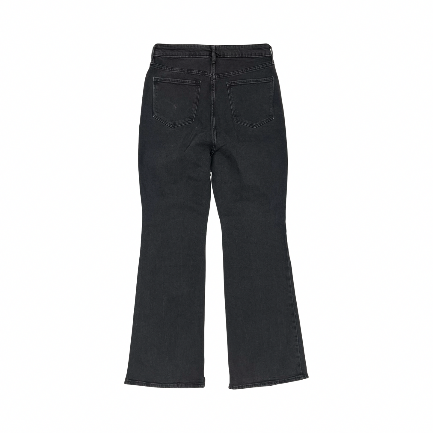 Jeans Flared By Old Navy In Black Denim, Size:12