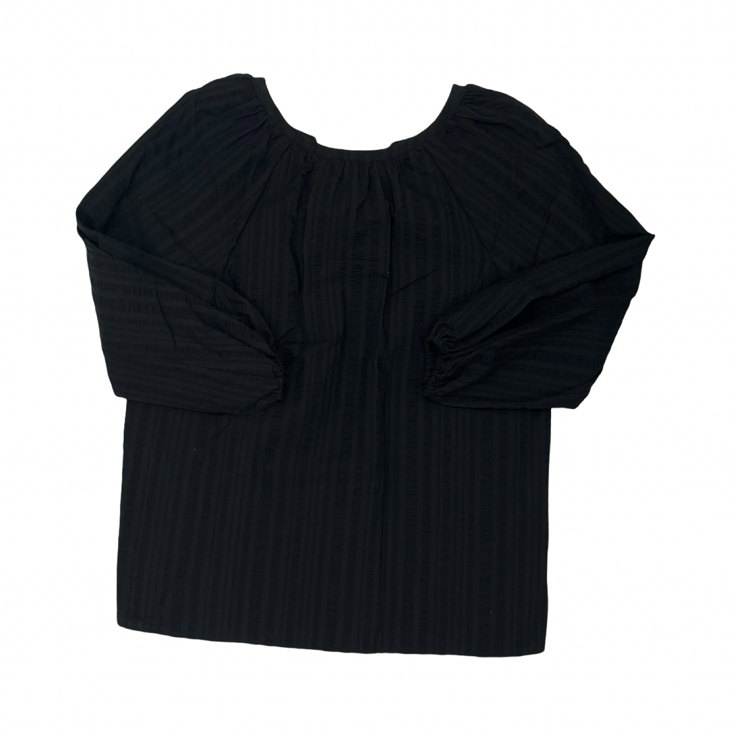 Blouse Ls By Tommy Bahama In Black, Size:S