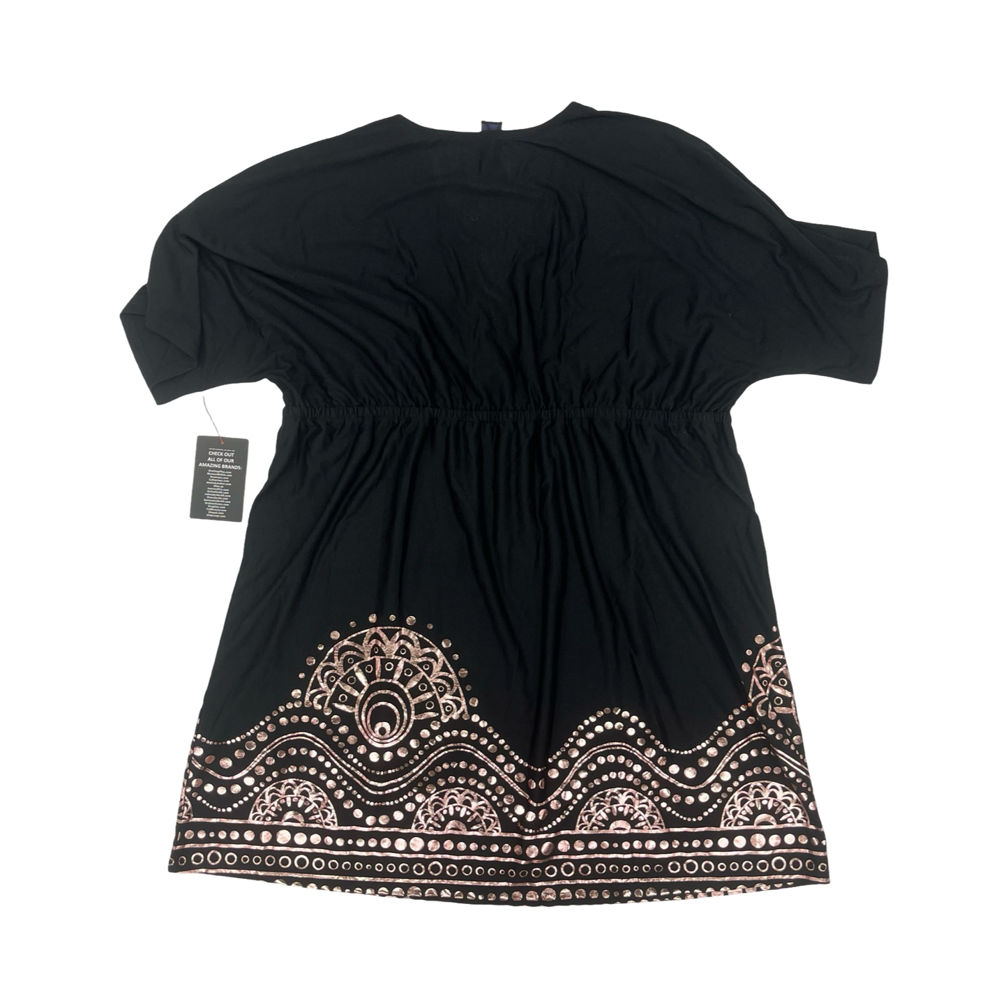 Swimwear Cover-Up By Cmf In Black, Size:22