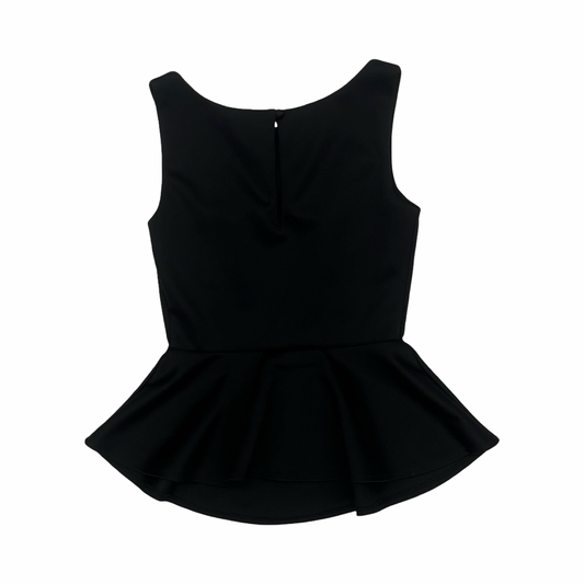 Blouse Sleeveless By Bisou Bisou In Black, Size:Xs