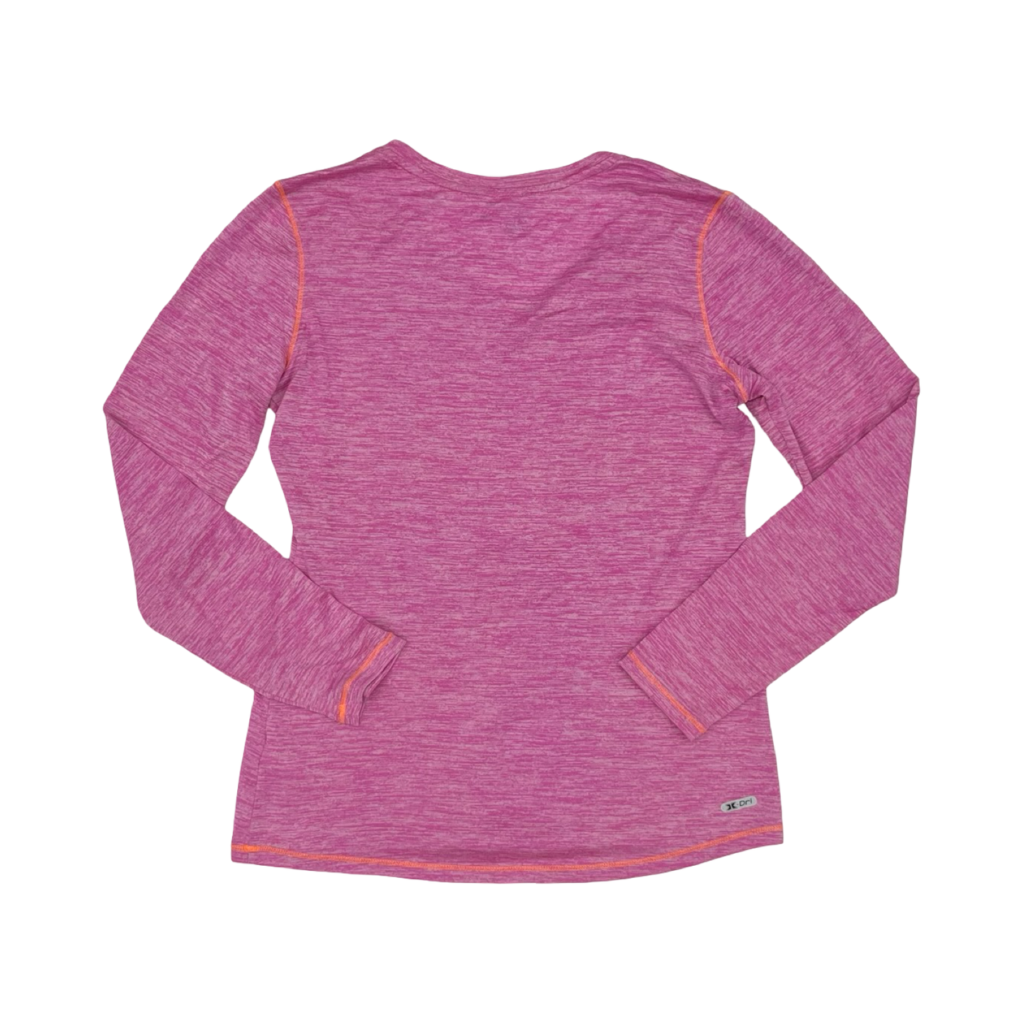 Athletic Top Ls Collar By Reebok In Purple, Size:M